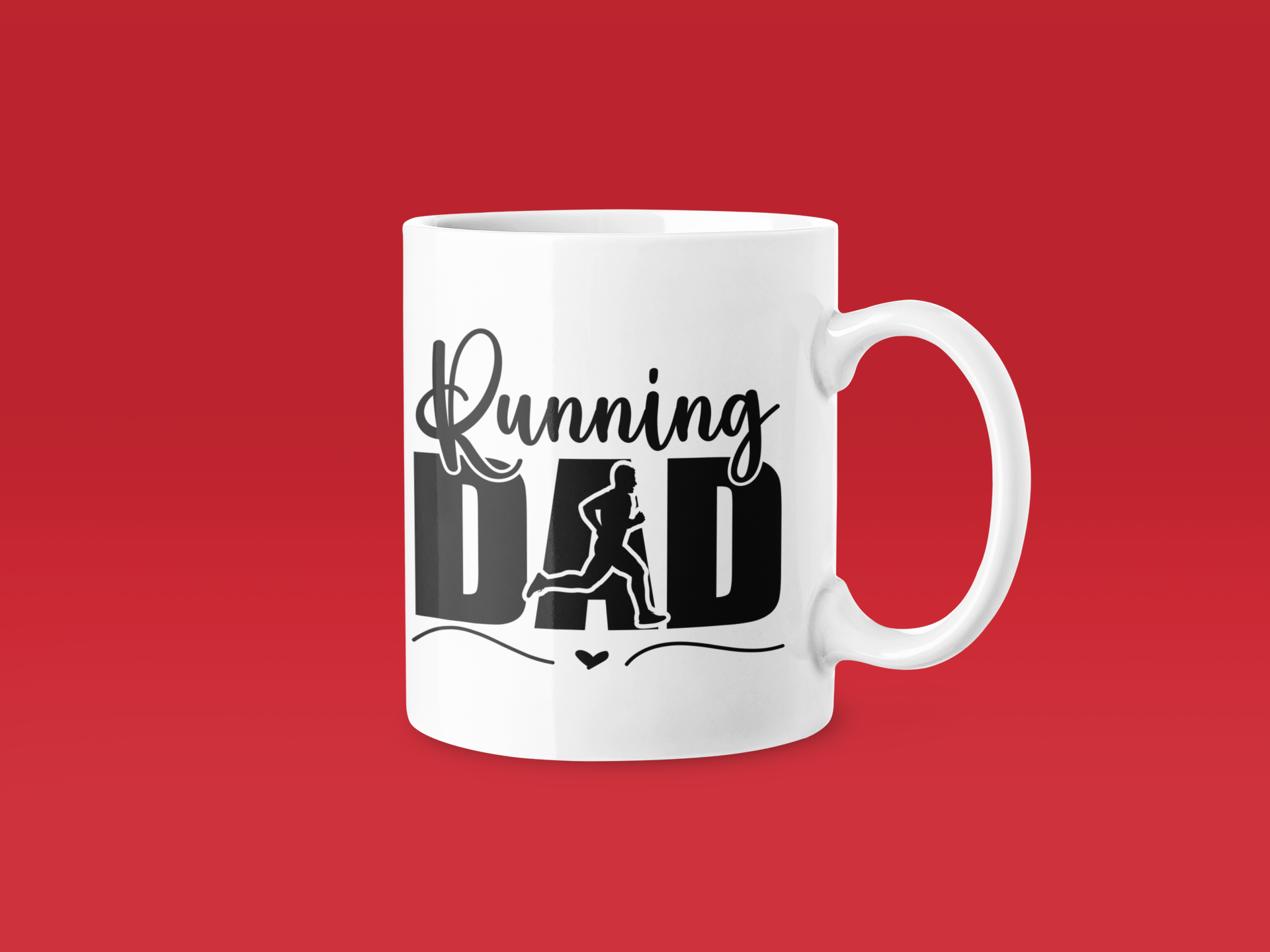 Running Dad Cooler Mug - Image 3
