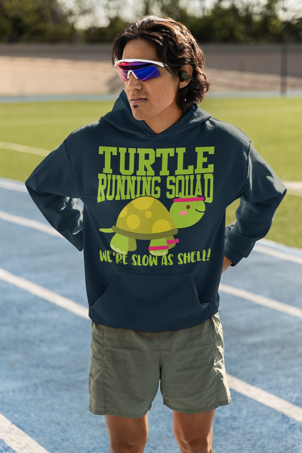 Turtle Running Squad We're Slow As Shell Hoodie - Funny Slow Runner