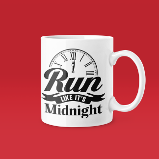 Run Like Its Midnight - Funny Running Gift Mug