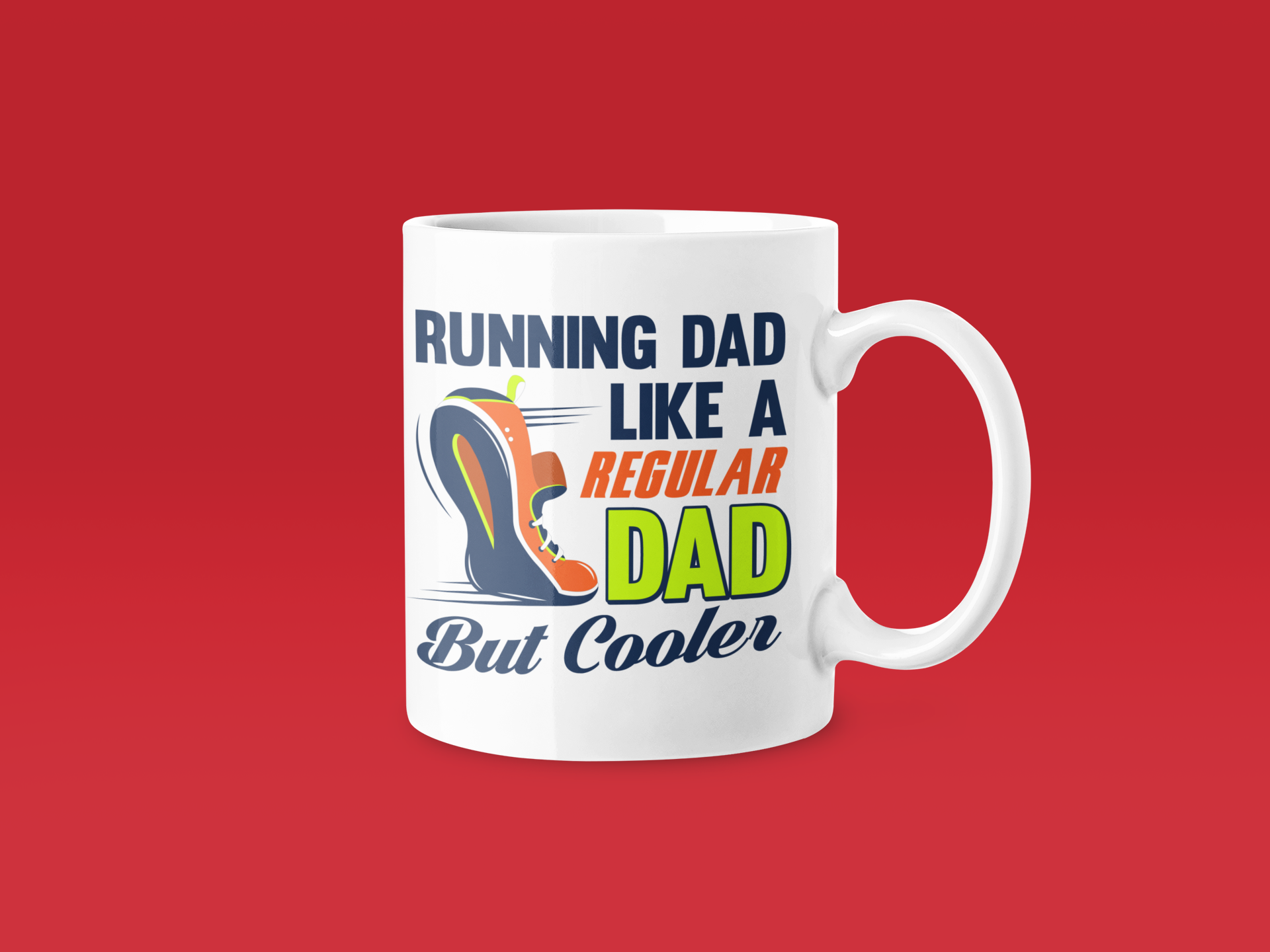 Running Dad Cooler Mug - Image 5