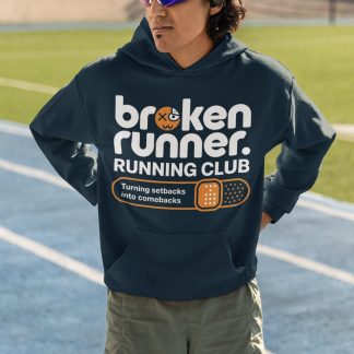 Broken Runner Running Club (Orange/White)