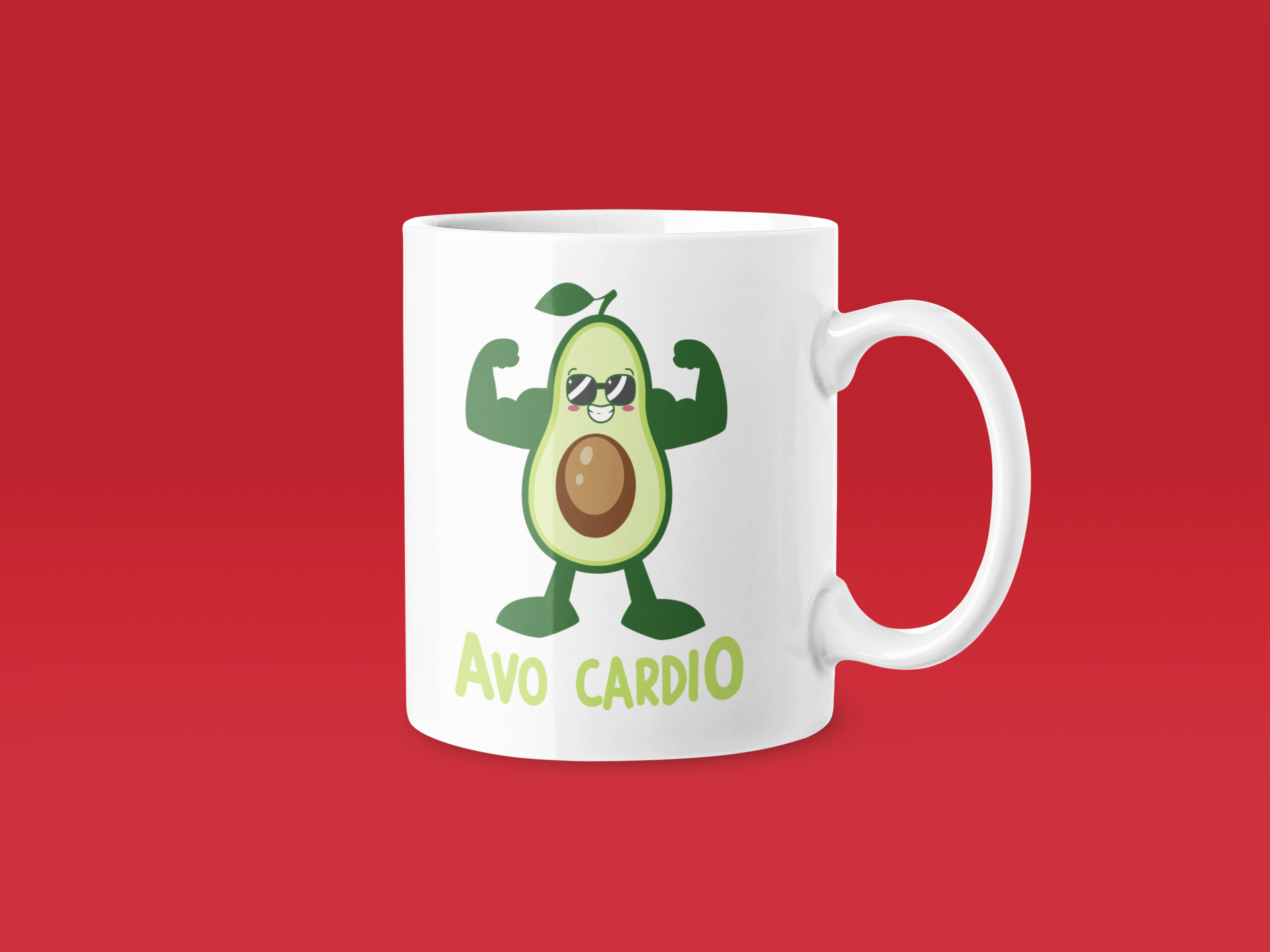 Avo Cardio Mug - Image 2