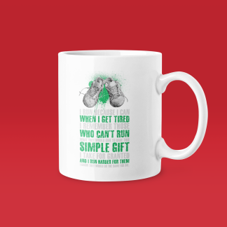 I Run Because I Can Mug - Funny Running Gift