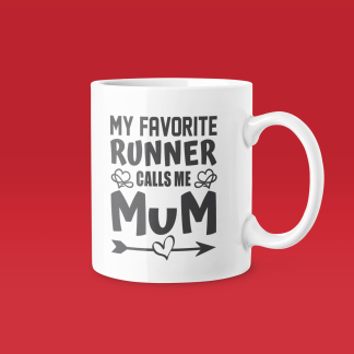 My Favourite Runner Calls Me Mum Mug