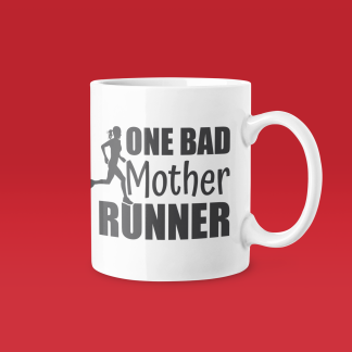 One Bad Mother Runner Mug