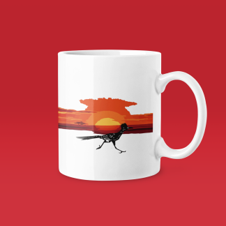 Roadrunner Sunset Mug - Funny Running Gift