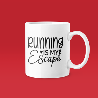 Running Is My Escape Mug