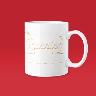 Running Script Mug - Funny Running Gift